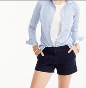 J. crew factory broken in chino shorts size 0